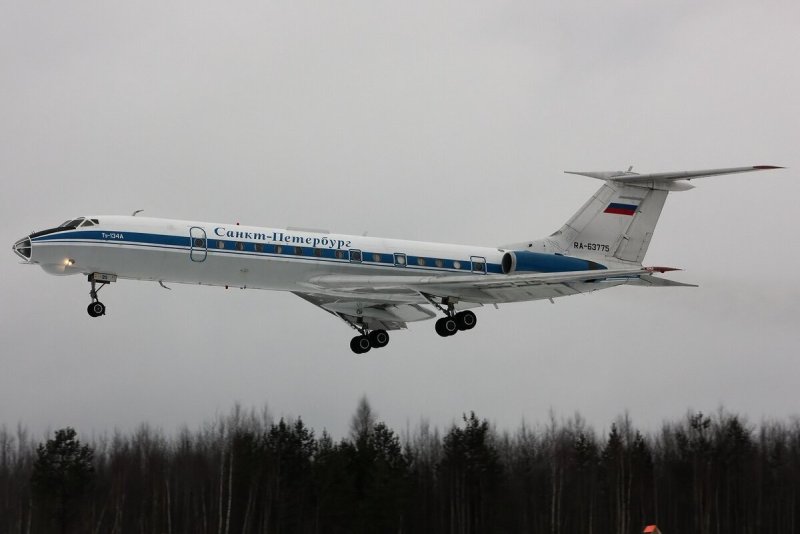 Самолет Туполев ту-134