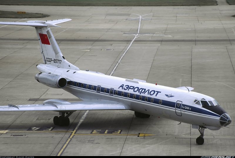 Ту-134 Аэрофлот