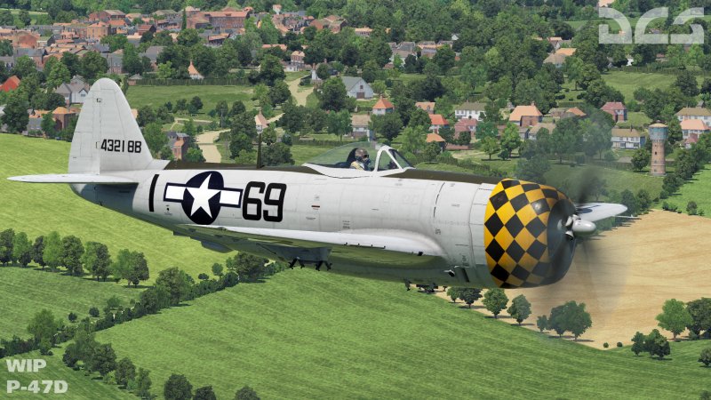 Истребитель Тандерболт р-47