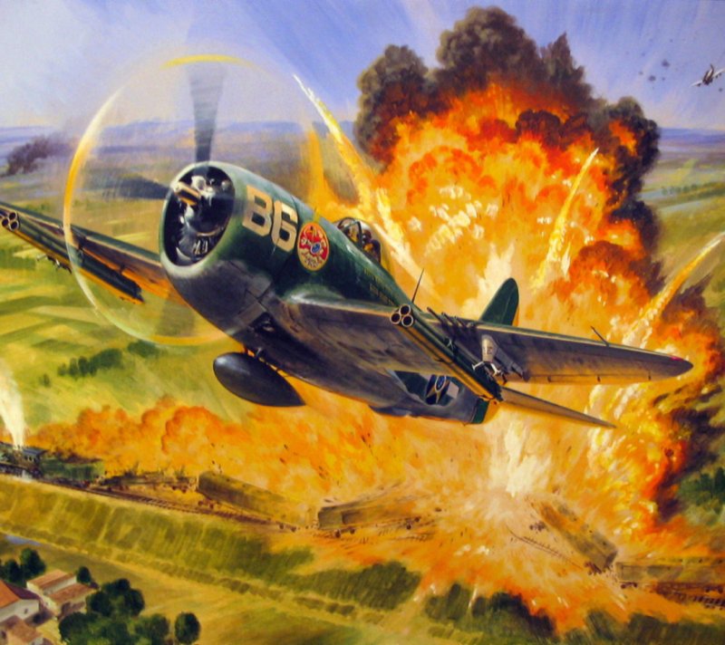 P-47 Thunderbolt Art