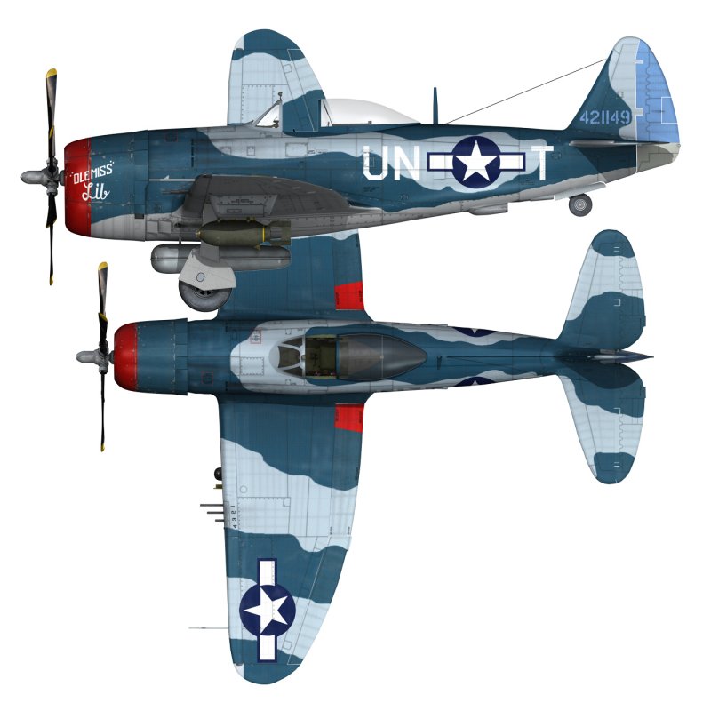P47 Thunderbolt вес