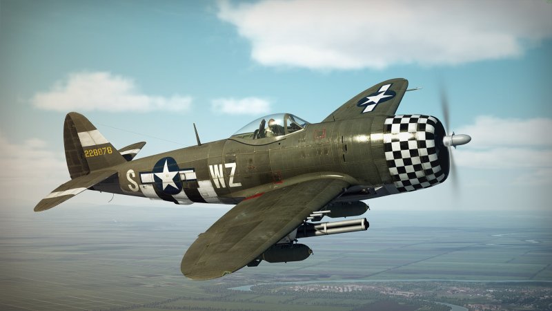 Thunderbolt самолет p-47