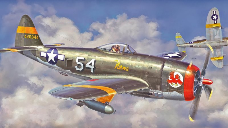 Самолет p-47d “Thunderbolt”