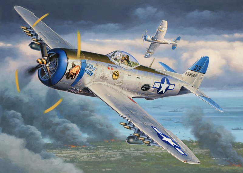 Самолет Тандерболт p-47