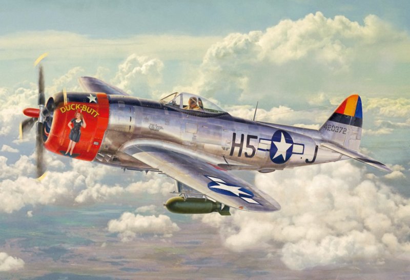 Самолет p-47d “Thunderbolt”