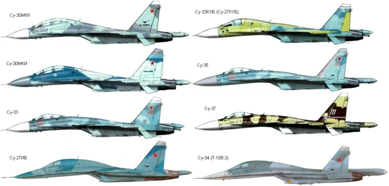 Су 30см и Су 27