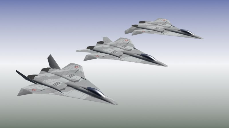 Стелс-бомбардировщик т-60 с