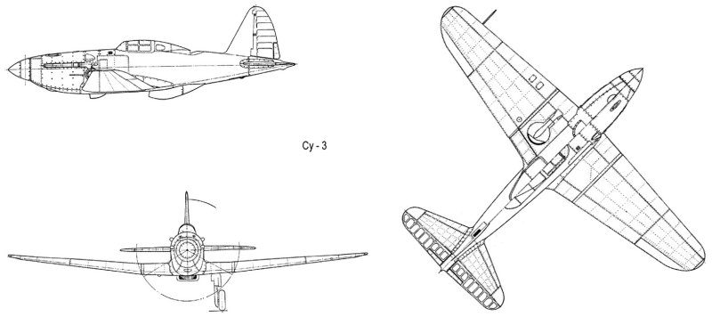Су-3 истребитель