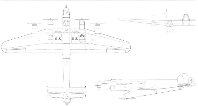 Альтернативные шасси самолета в-36