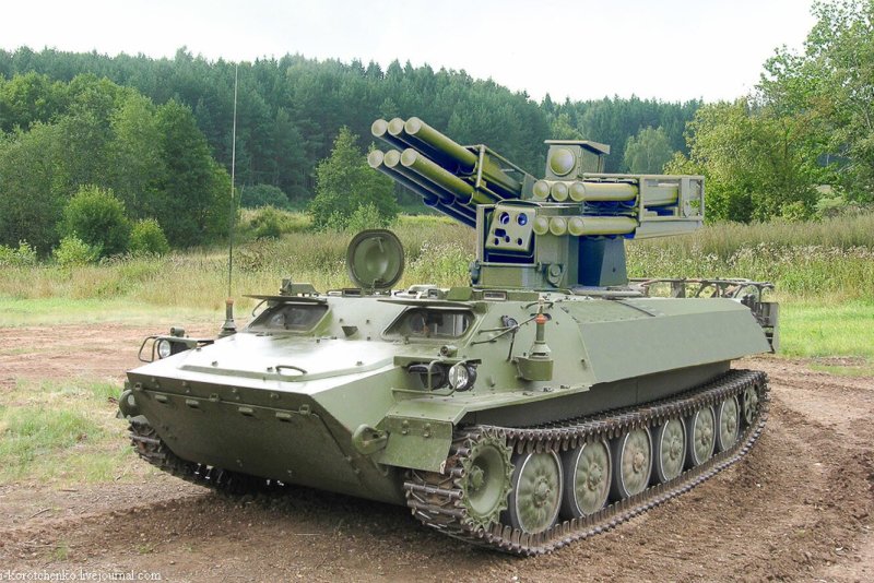 МТ-ЛБ ЗРК сосна