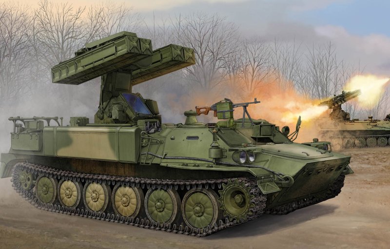 Trumpeter 05554 ЗРК 9к35 "стрела-10" 1/35