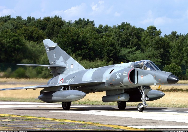 Dassault "super Etendard", истребитель