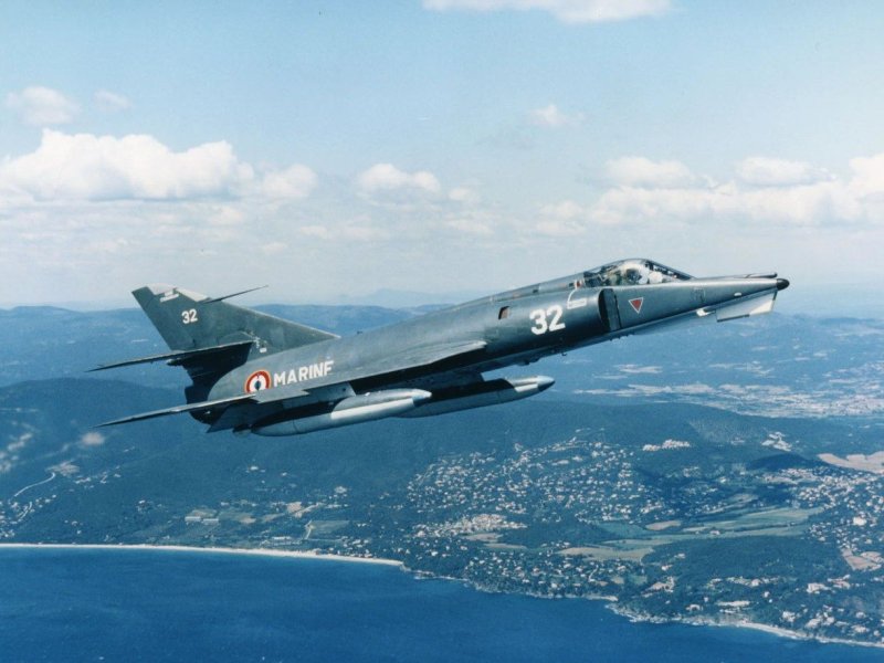 Dassault "super Etendard", истребитель