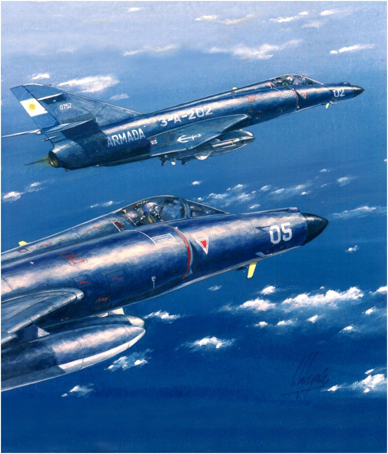 Dassault "super Etendard", истребитель