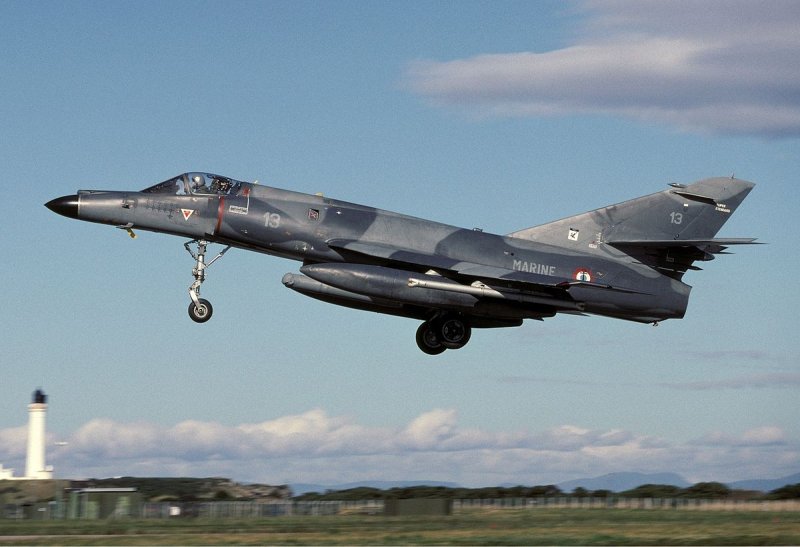 Dassault "super Etendard", истребитель