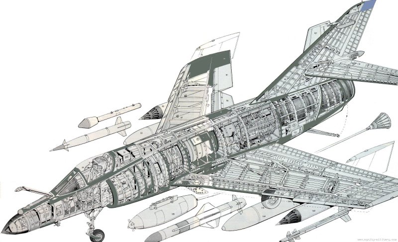 Dassault "super Etendard", истребитель