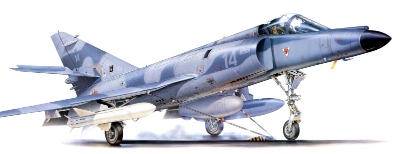 Super Etendard чертежи