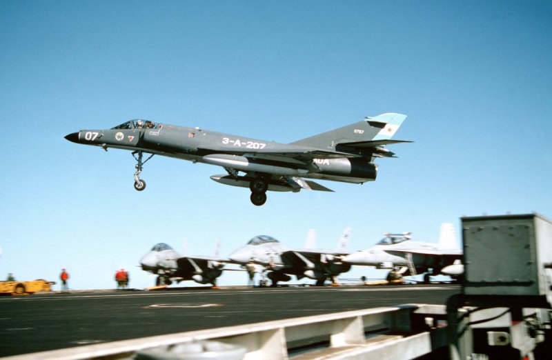 Штурмовики super Etendard