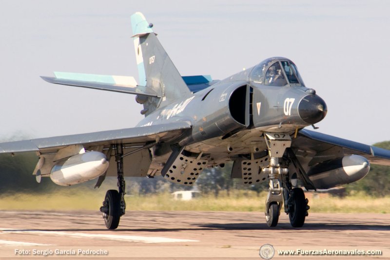 Dassault "super Etendard", истребитель