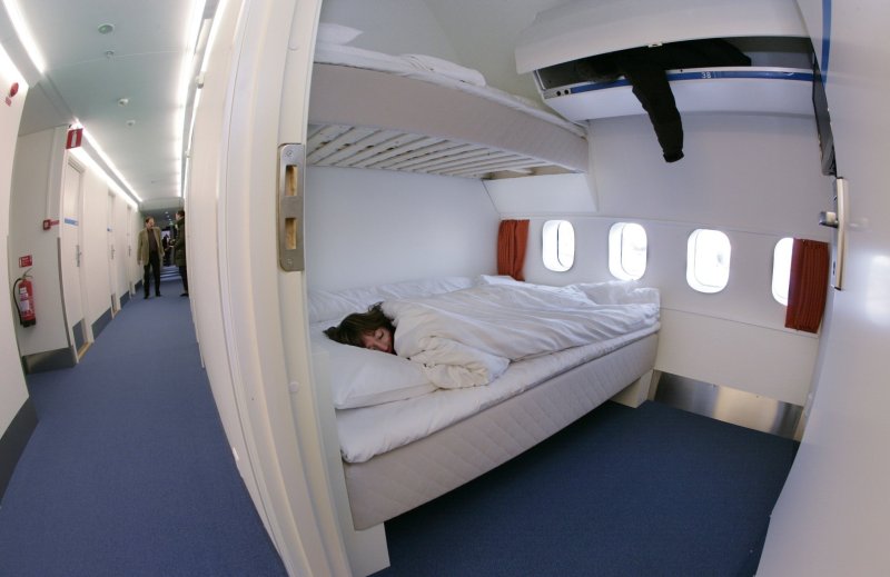 Боинг 747 внутри