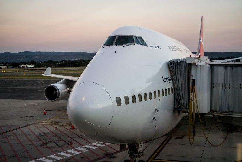 Дальнемагистральный Boeing 747.