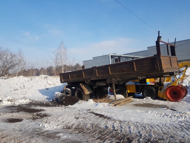Полуприцеп КАМАЗ КЗАП 93701