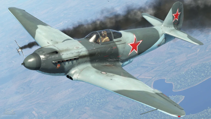 Яковлев с истребителем як-3