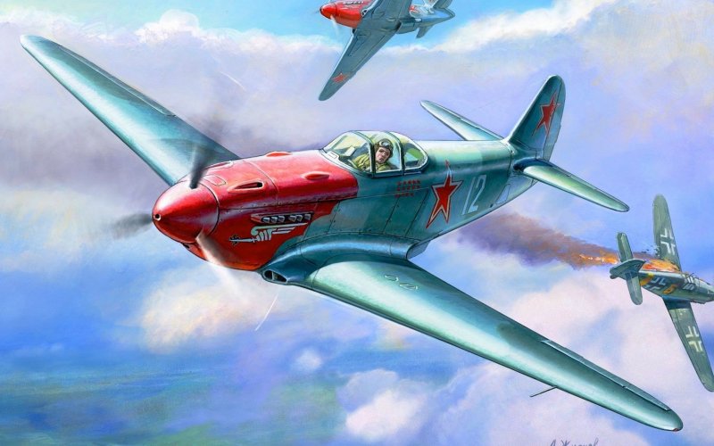 Советский истребитель як-9д