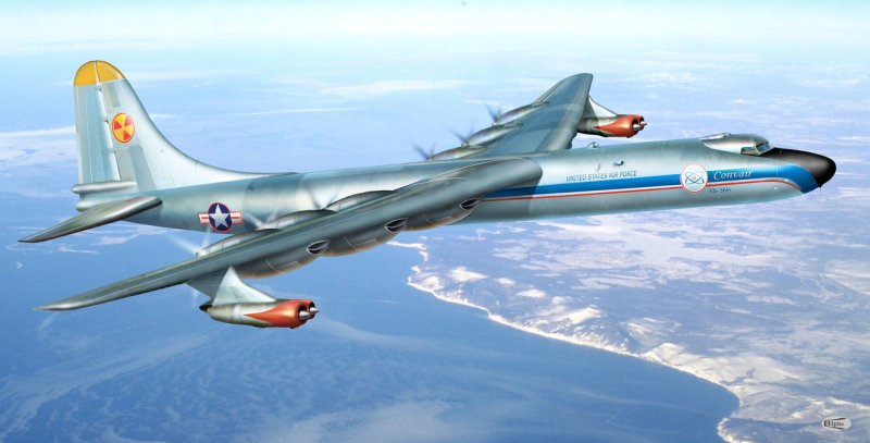 Самолёт Convair b 36