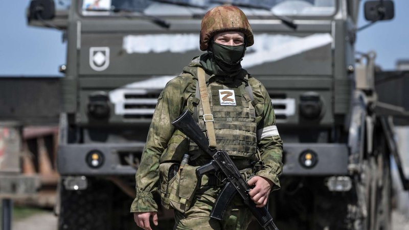 Российские солдаты на Украине