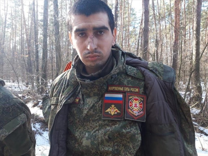 Пленные российские солдаты