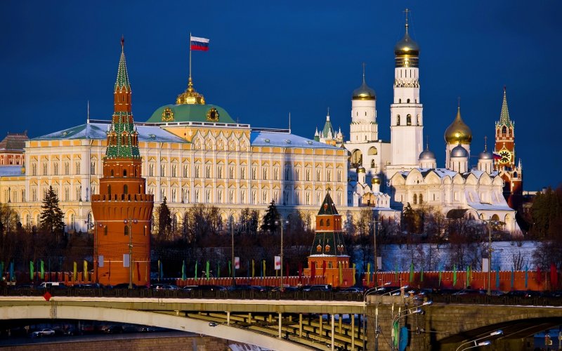 Кремль Москва 2005