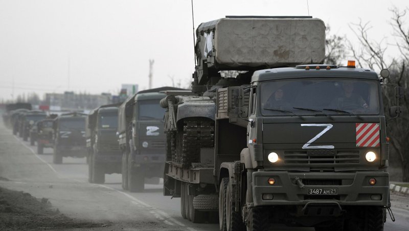 КАМАЗ вс РФ на Украине 2022