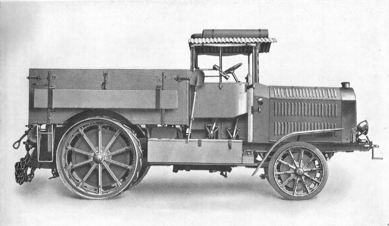 Тягач Аустро Даймлер 1917