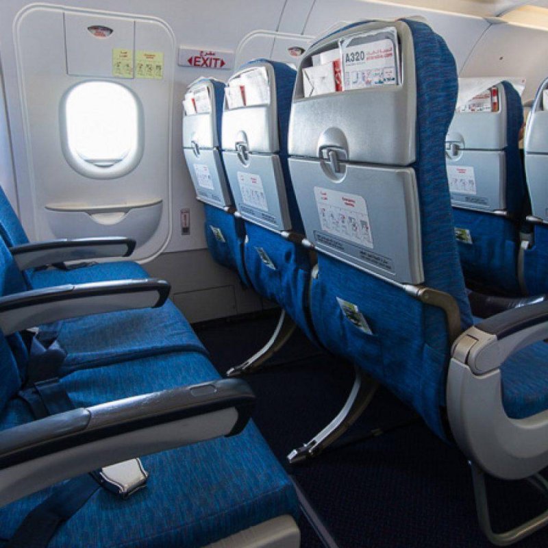 Самолёт Аэробус а320 салон