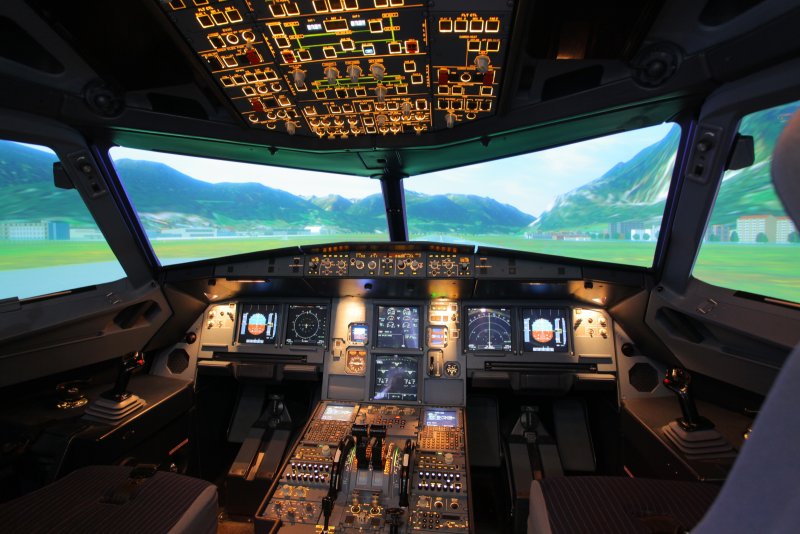 Кабина пилота Аэробус а320