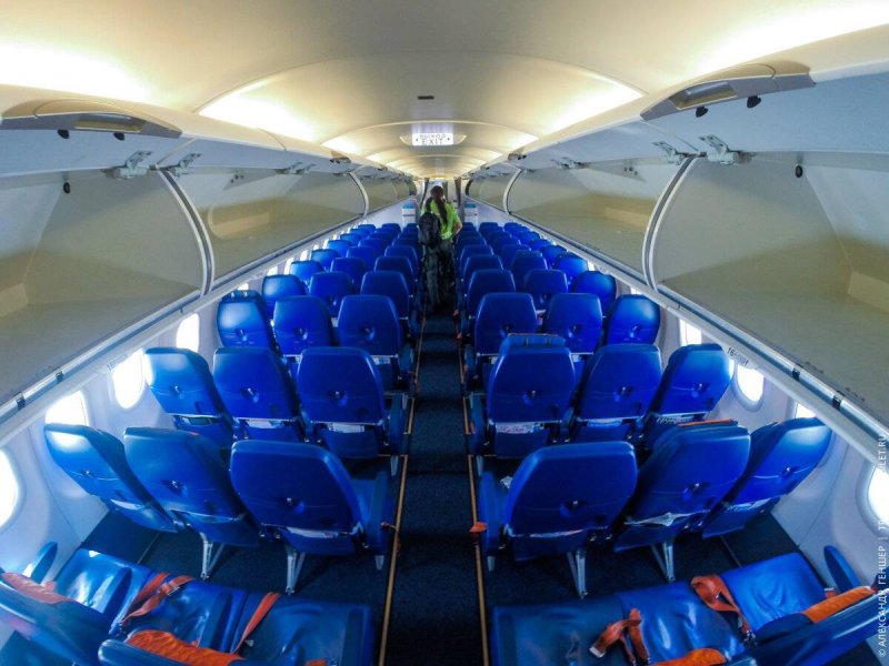 А320 Neo Аэрофлот салон