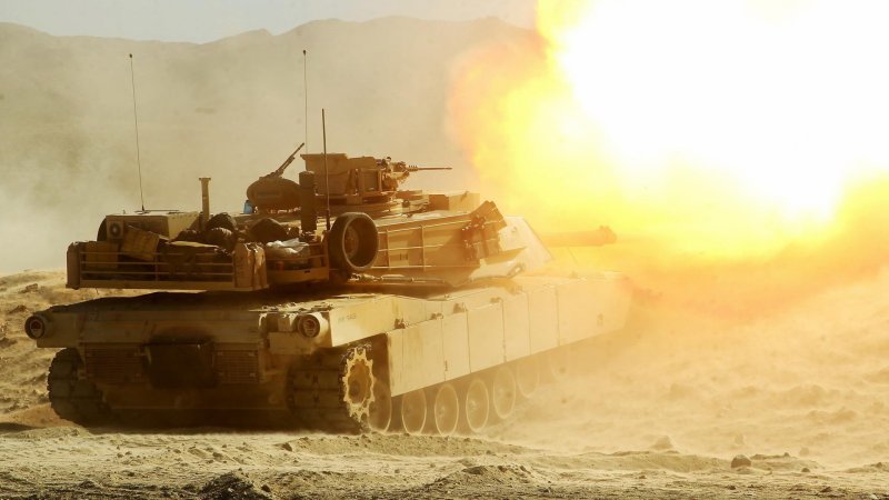 Танк Абрамс m1a1 Marine Tank Battalion