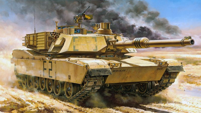 Танк Abrams m1a2