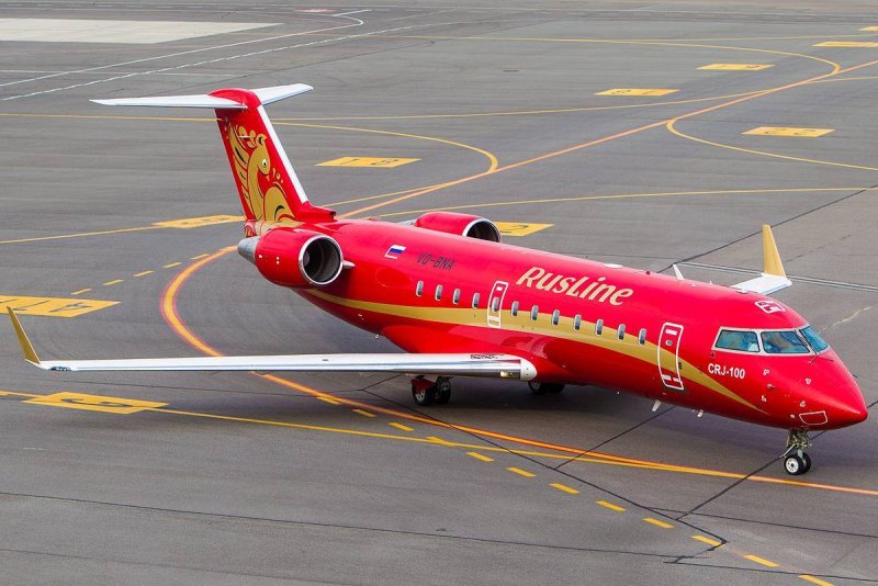 Canadair Regional Jet РУСЛАЙН самолет