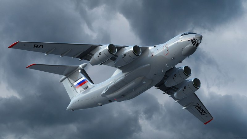Военно-транспортный самолёт ил-76мд