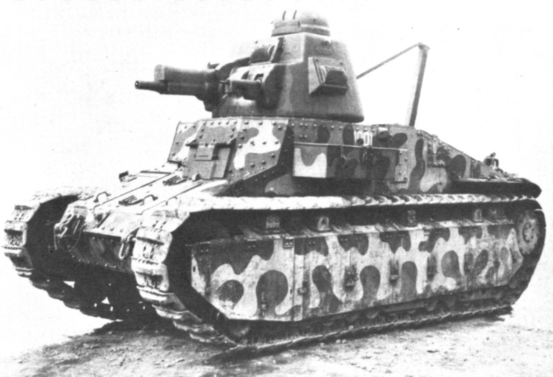 Renault d1 танк