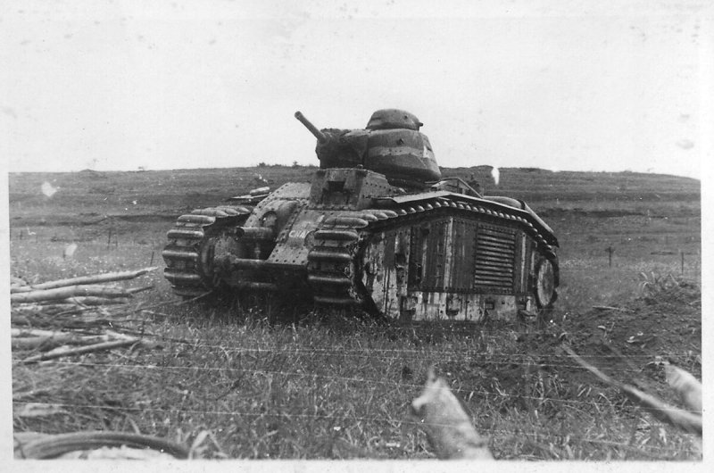 Французский танк Char de bataille b1