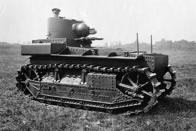 Т1 американский танк Cunningham
