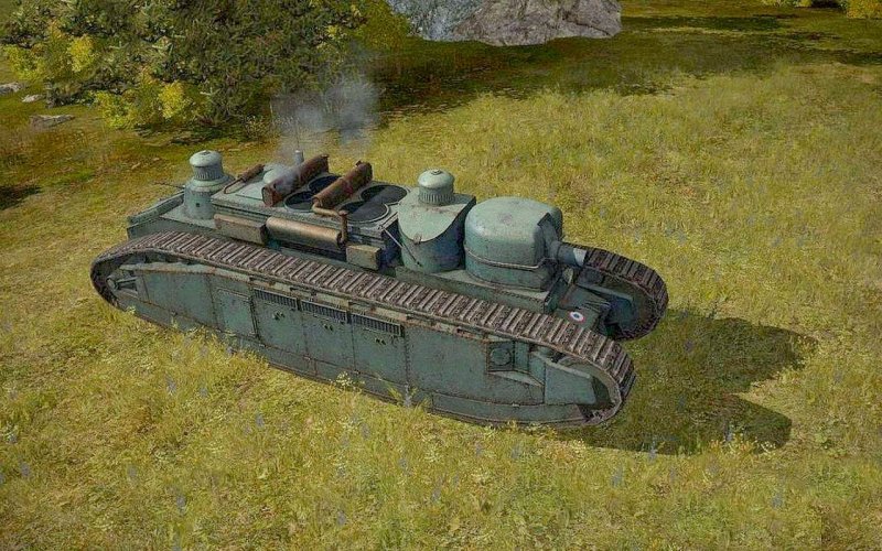 Сверхтяжелый французский танк Char 2c