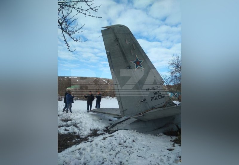 АН-26 военно-транспортный самолёт разбился в Воронежской области