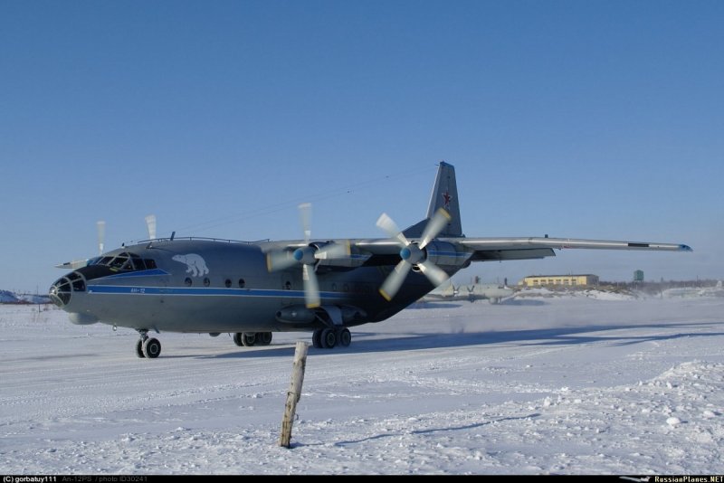 АН 12 ВВС СССР