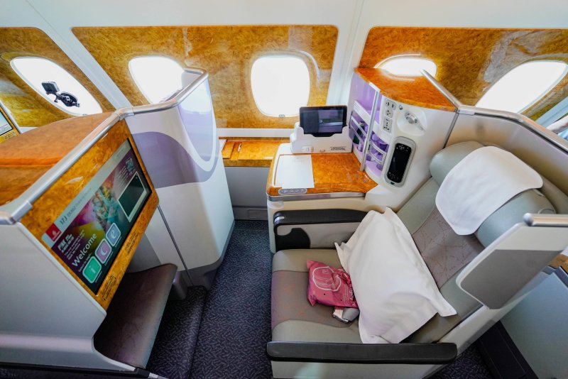 Бизнес класс Эмирейтс а380