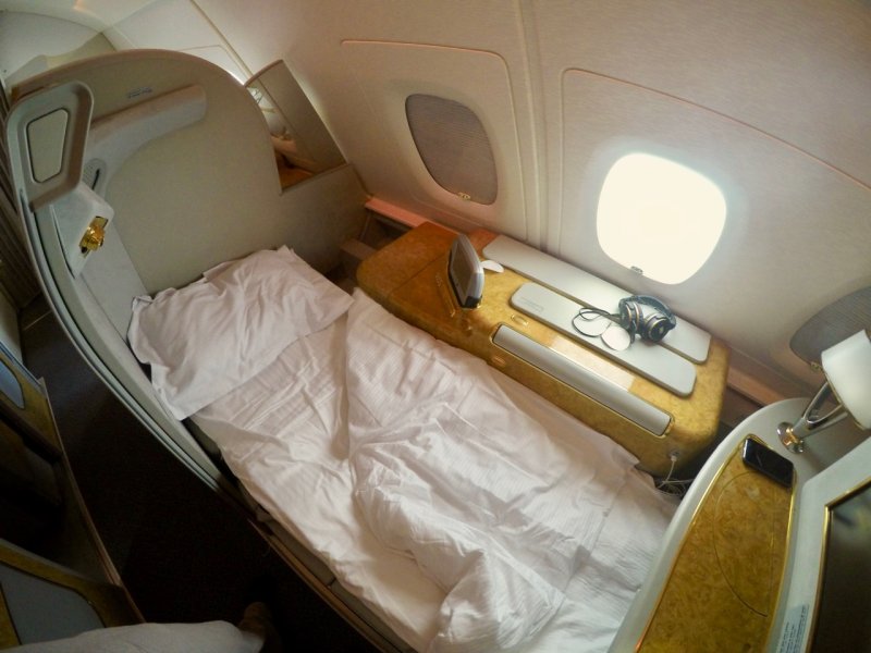 Бизнес класс Эмирейтс а380