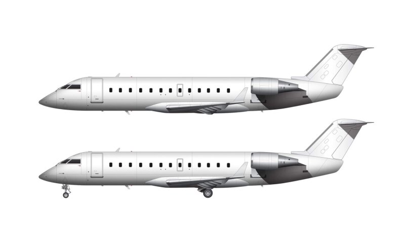 Bombardier CRJ 900 самолет